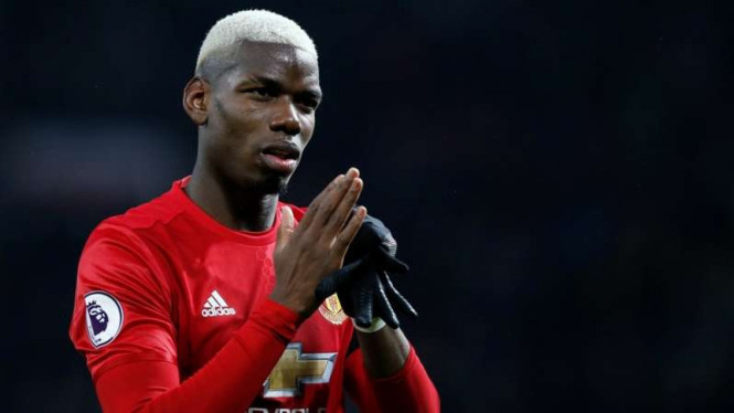 Gelandang Manchester United, Paul Pogba
