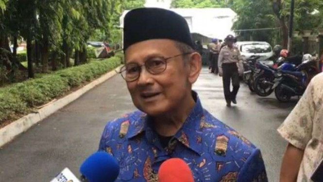 Presiden ke-3 RI Bacharuddin Jusuf Habibie