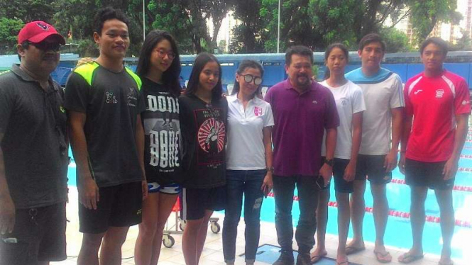 Para atlet renang untuk SEA Games 2017 dan Asian Games 2018