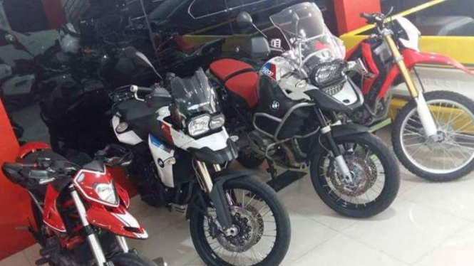 Moge bekas yang tengah laris diburu pencinta roda dua.