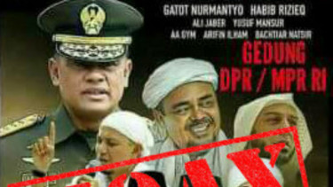 Poster aksi bela Islam 5 yang tersebar di media sosial