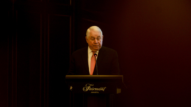 President and Chief Executive Officer Freeport-McMoRan Inc, Richard C Adkerson. Freeport Tanggapi Polemik dengan Pemerintah.