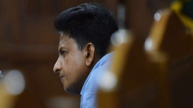 Terdakwa dugaan kasus suap pejabat Ditjen Pajak Direktur Utama PT EK Prima Ekspor Indonesia, Ramapanicker Rajamohanan Nair.