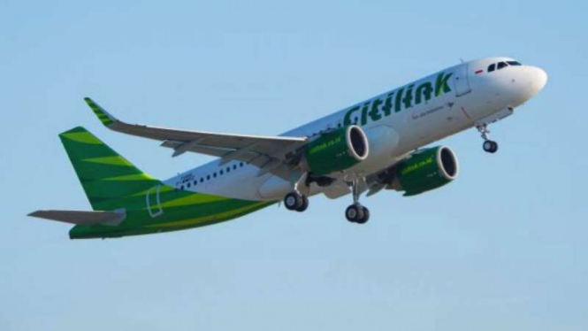 Ilustrasi Pesawat Citilink.