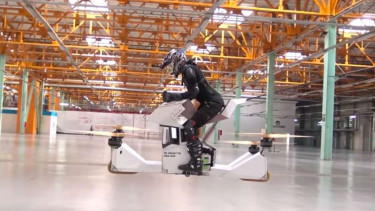 Motor terbang Hoversurf Scorpion.