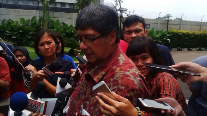 Deputi Komisioner Pengawas Perbankan I OJK Mulya E Siregar di KPK
