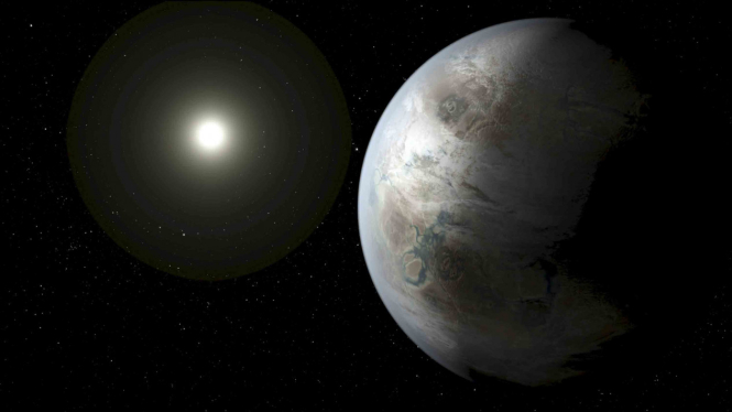 Ilustrasi Planet Sembilan.