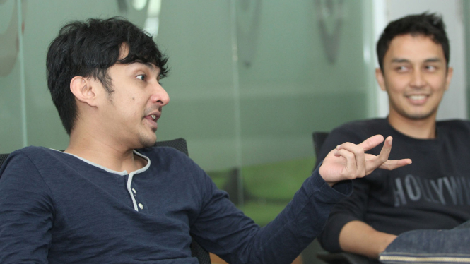 Pemain Film Bid'ah Cinta Kunjungi VIVA.co.id. 
