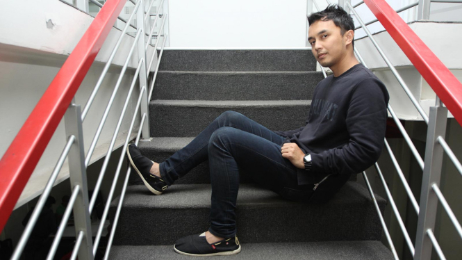 Dimas Aditya, Pemain Film Bidah Cinta Kunjungi VIVA.co.id.