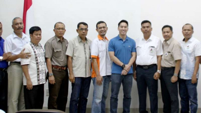 Arya Bakrie dan karyawan BSP Unit