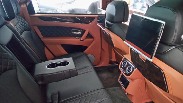 Interior Bentley Bentayga.