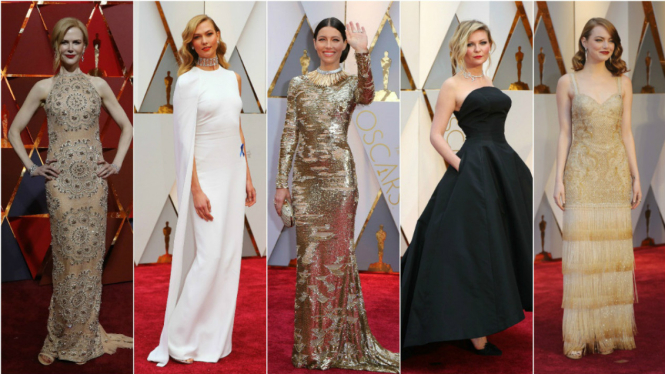 Aktris berbusana terbaik di Piala Oscar 2017