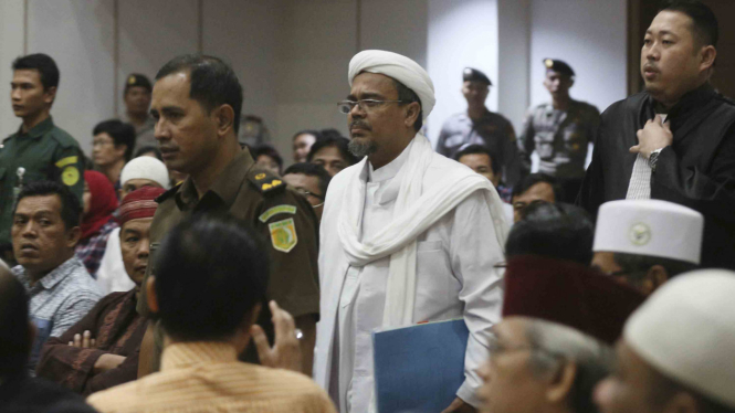 Habib Rizieq Shihab. 
