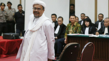 Imam Besar FPI Habib Rizieq Shihab.
