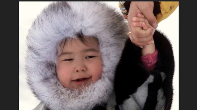 Bocah Eskimo.