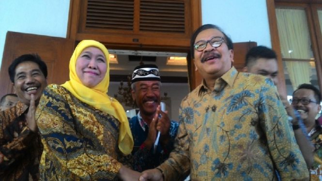Khofifah Indar Parawansa dan Soekarwo