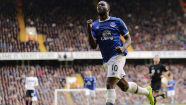 Penyerang Everton, Romelu Lukaku