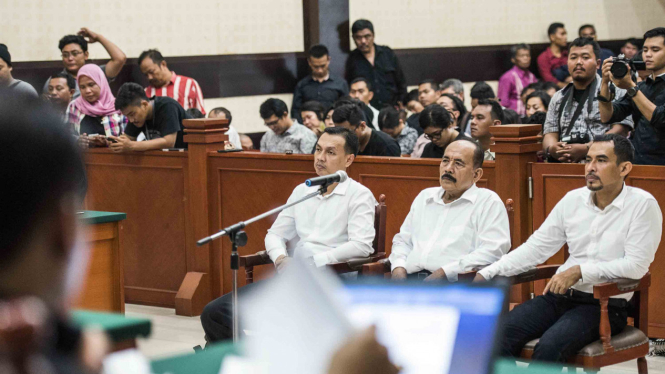 Sidang putusan pimpinan Gafatar.