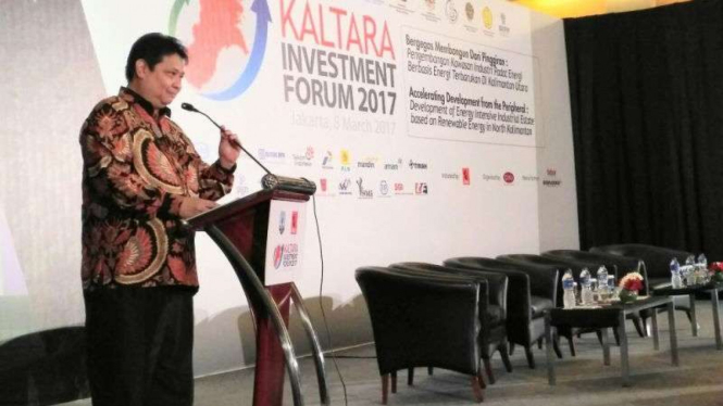 Menteri Perindustrian Airlangga Hartarto
