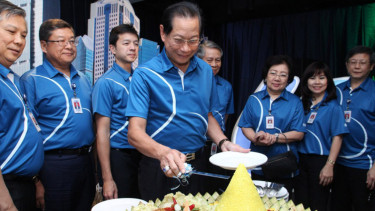 Presiden Direktur PT Bank Central Asia Tbk (BCA) Jahja Setiaatmadja