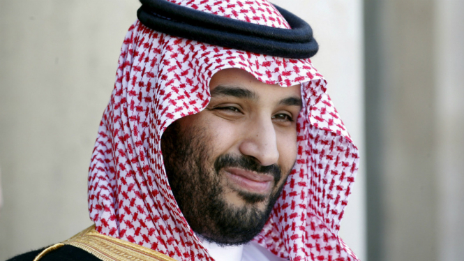 Putra Mahkota Saudi Mohammed bin Salman.