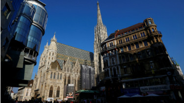 Katedral St.Stephen's di Wina.