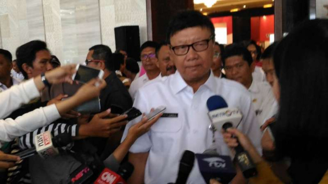 Menteri Dalam Negeri Tjahjo Kumolo.