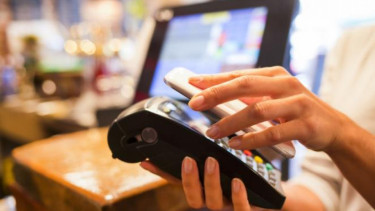 Ilustrasi mobile payment.