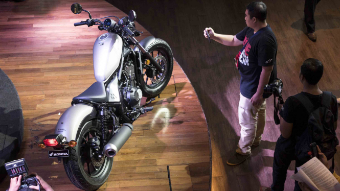 Peluncuran Motor Honda CMX500 Rebel