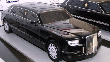 Kortezh, mobil bikinan Rusia yang akan dipakai Presiden Vladimir Putin