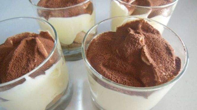 Ilustrasi menu cokelat