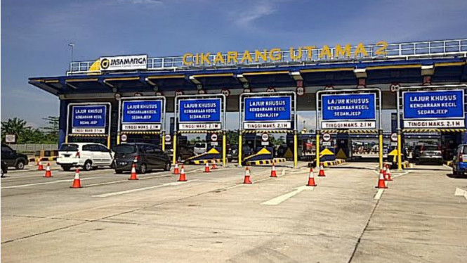 Gerbang Tol Cikarang Utama 2.
