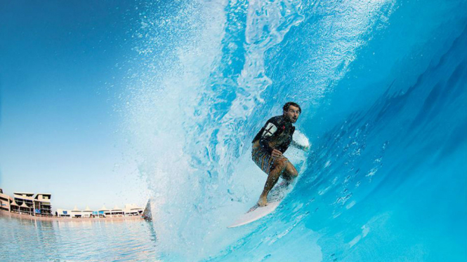 Wadi Adventure Wave Pool, Dubai, UEA