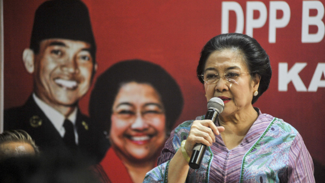 Presiden kelima Republik Indonesia, Megawati Soekarnoputri.
