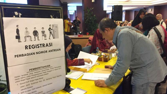 Pelayanan pajak di kantor pusat Direktorat Jenderal Pajak Kementerian Keuangan