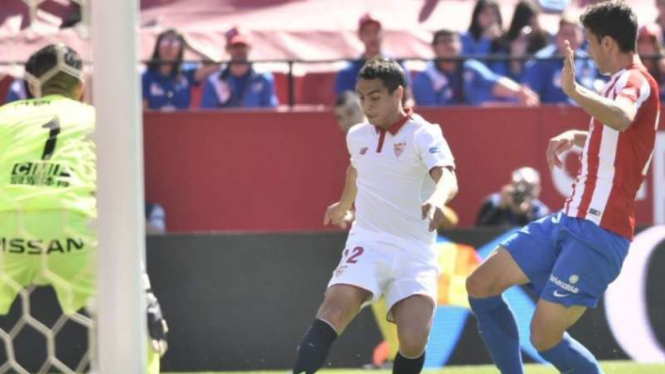 Pertandingan LaLiga antara Sevilla kontra Sporting Gijon