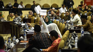Ricuh Sidang Paripurna DPD, 3 April 2017.