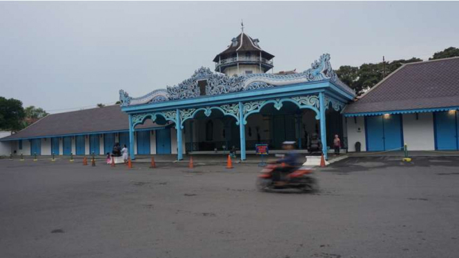 Bangunan Keraton Kesunanan Surakarta, Selasa (4/4/2017)