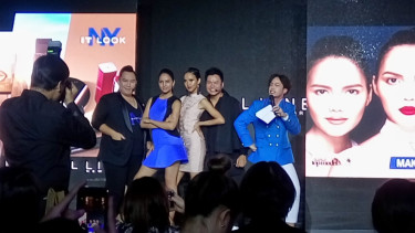 Ryan Ogilvy di Maybelline Makers Bash, di  Sudirman Central Business District