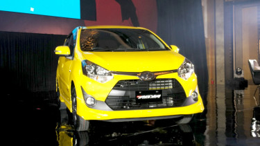 Toyota Agya baru.
