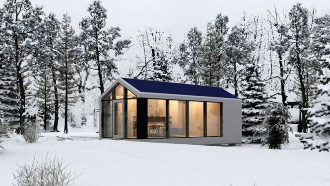Rumah hasil cetakan printer 3D buatan Passivcom
