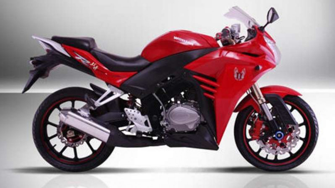 WJ150R, tiruan CBR150R asal China.