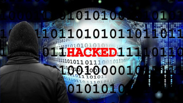 Ilustrasi hacker.