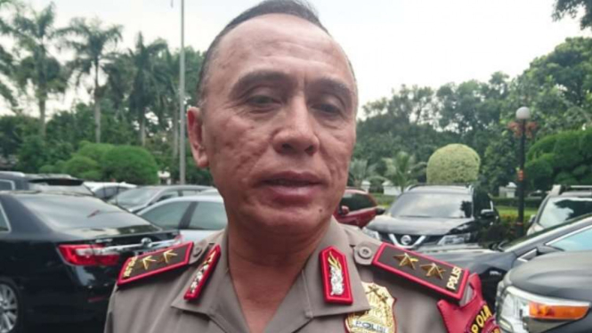 Kapolda Metro Jaya Inspektur Jenderal Mochamad Iriawan.