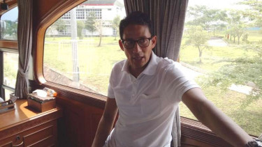 Calon Wakil Gubernur DKI Jakarta, Sandiaga Uno.