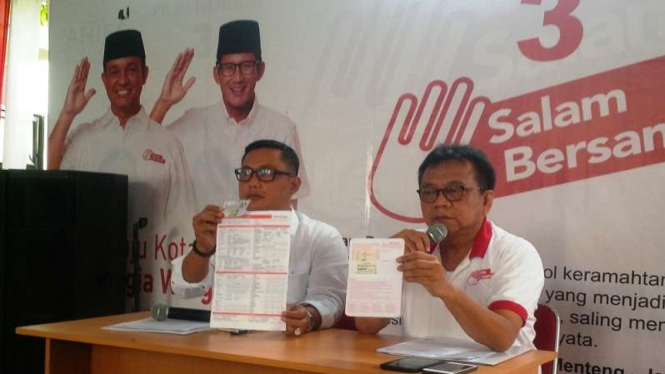Tim pemenangan Anies-Sandi, M Taufik.