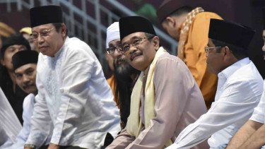 Djarot Hadiri Jakarta Berselawat di GOR Ciracas