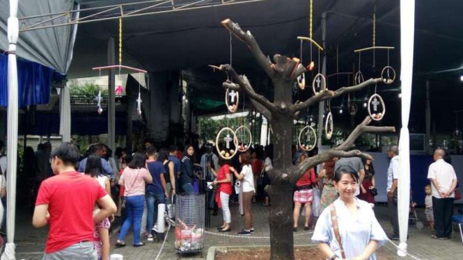 Perayaan Paskah di Gereja Katedral, Jakarta