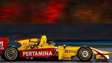 Pembalap muda F2 asal Indonesia, Sean Gelael