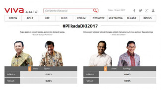 Simak Quick Count Pilkada DKI di VIVA.co.id